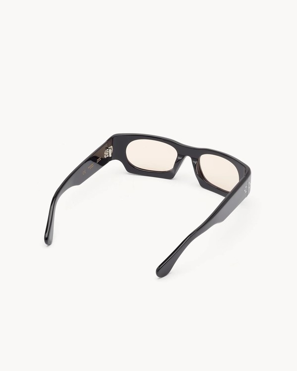 Port Tanger Kerewan Sunglasses - Black Frame/Amber Lens | Garmentory