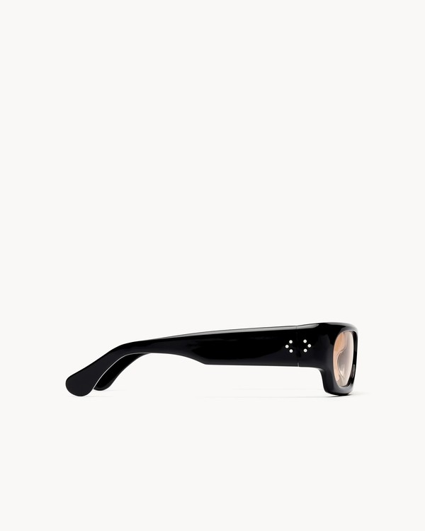 Port Tanger Kerewan Sunglasses - Black Frame/Amber Lens | Garmentory