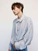 Lemaire Silk Pyjama Shirt - Cloudy Grey - Thumbnail 6