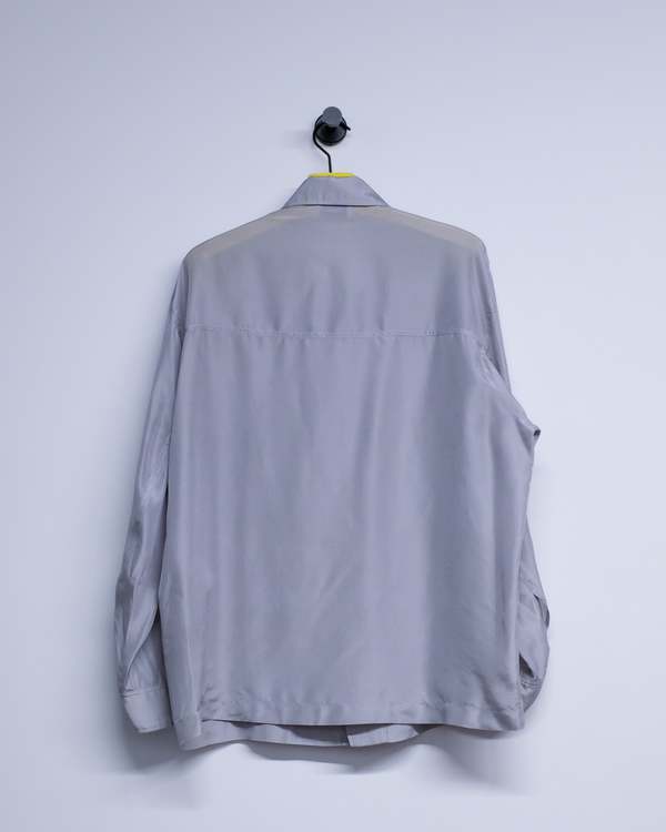 LEMAIRE Silk Voile Boxy Shirt シルク ブラウス LEMAIRE ルメール 19SS Silk Voile Boxy Shirt ナイロンシルク