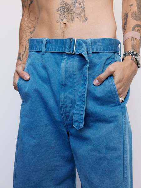 パンツ lemaire BELTED RELAXED PANTS, ASPHALT Lemaire Belted Relaxed Pants Asphalt – Neighbour