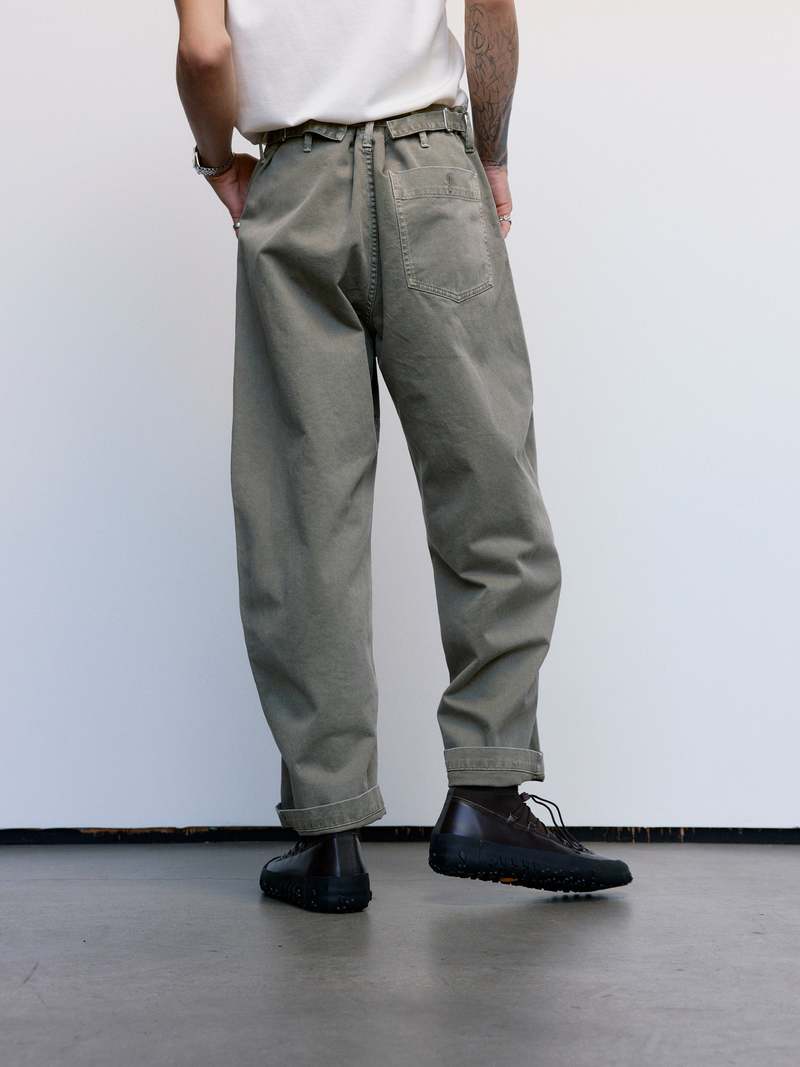 LEMAIRE judo pants 24aw size46 ルメール Lemaire JUDO PANTS SNOWY DENIM | REVERSIBLE