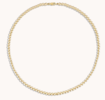 Alexa Leigh 4MM Ball Necklace - Gold - Thumbnail 4