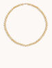 Alexa Leigh 7MM Ball Necklace - Gold - Thumbnail 1