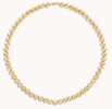 Alexa Leigh 7MM Ball Necklace - Gold - Thumbnail 4