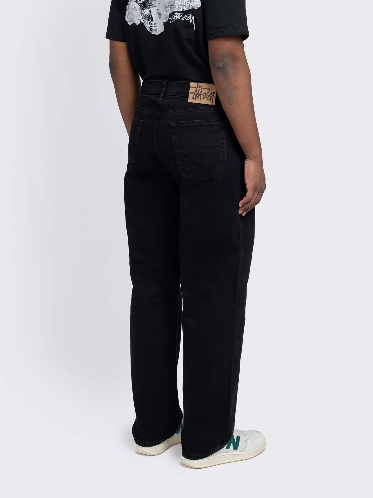 Stussy Big Ol Jean Denim Jeans - Black | Garmentory