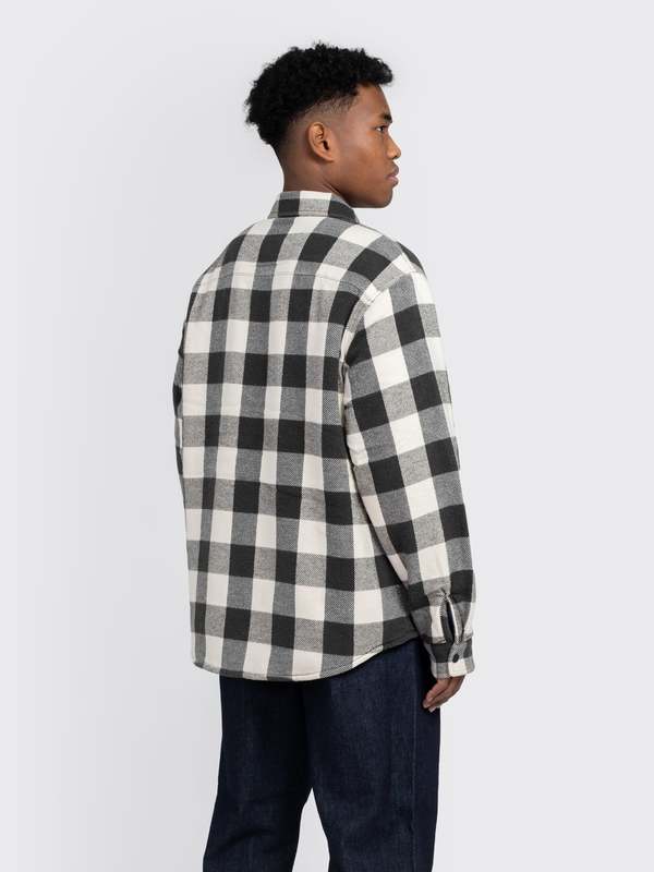 Stussy Buffalo Plaid Shirt - Bone | Garmentory