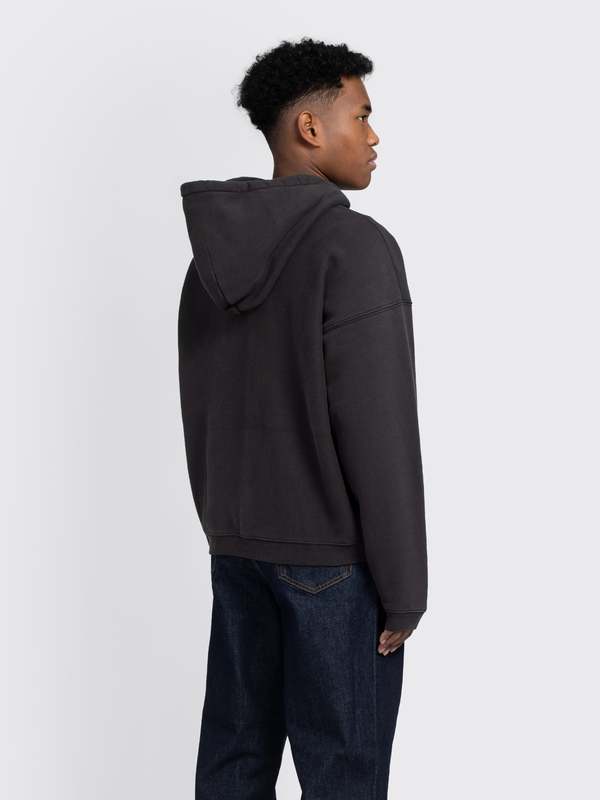 Stussy Graphic Zip Hood - Washed Black | Garmentory