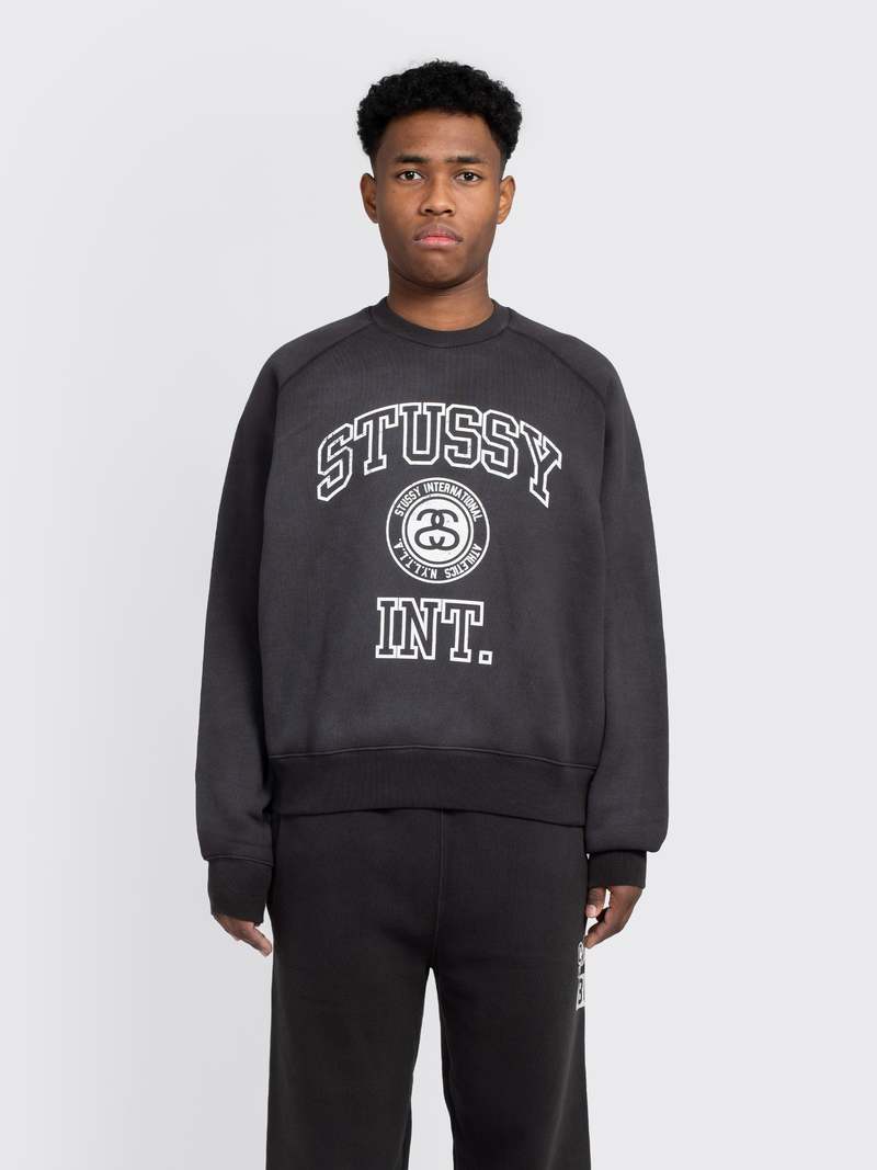 stussy letterman crew スウェット Varsity Oversized Crew – Premier