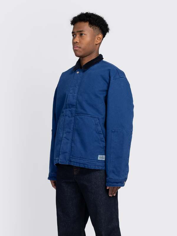 STÜSSY WORKGEAR JACKET BLUE XL Stüssy Workgear Jacket | Navy Blue | SVD USA
