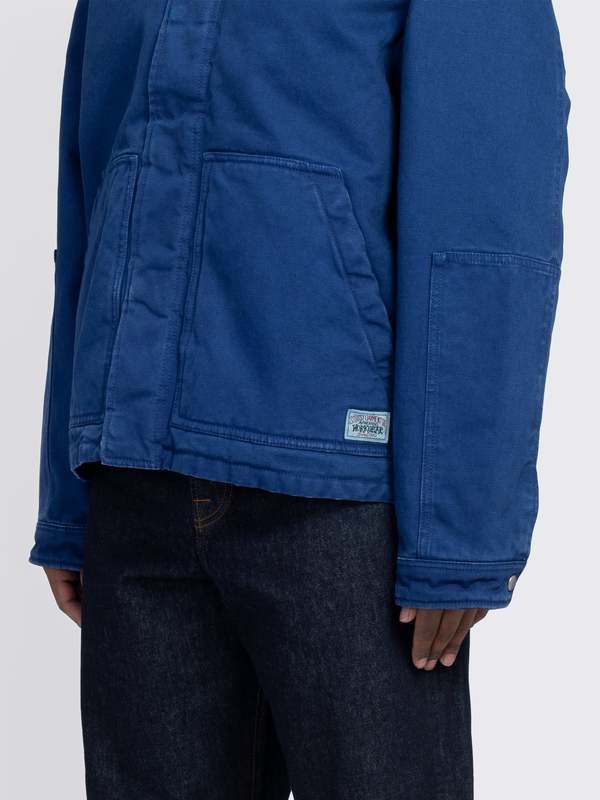 STÜSSY WORKGEAR JACKET BLUE XL Stüssy Workgear Jacket | Navy Blue | SVD USA