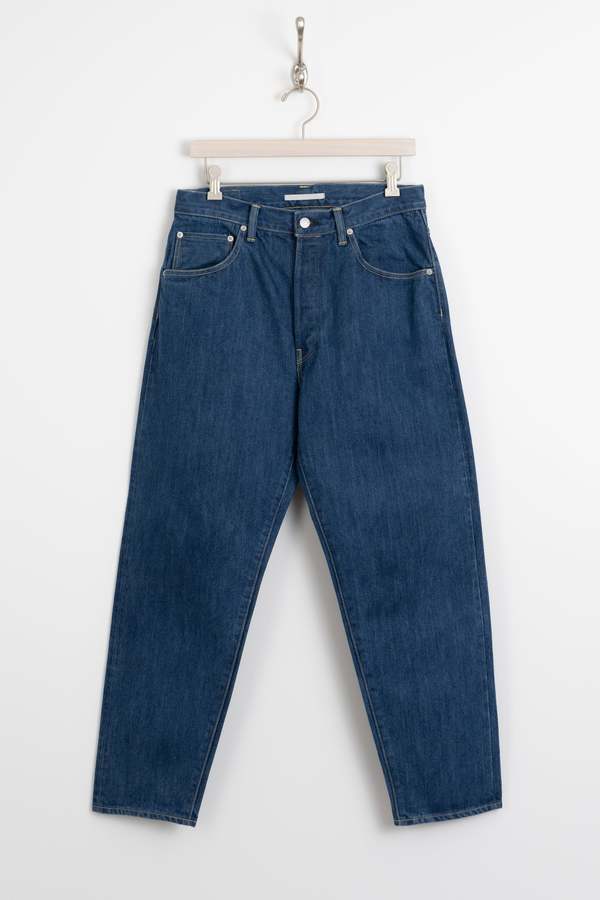 HATSKI Loose Tapered Selvedge Denim - Used Wash | Garmentory HATSKI Loose Tapered Selvedge Denim - Used Wash | Garmentory