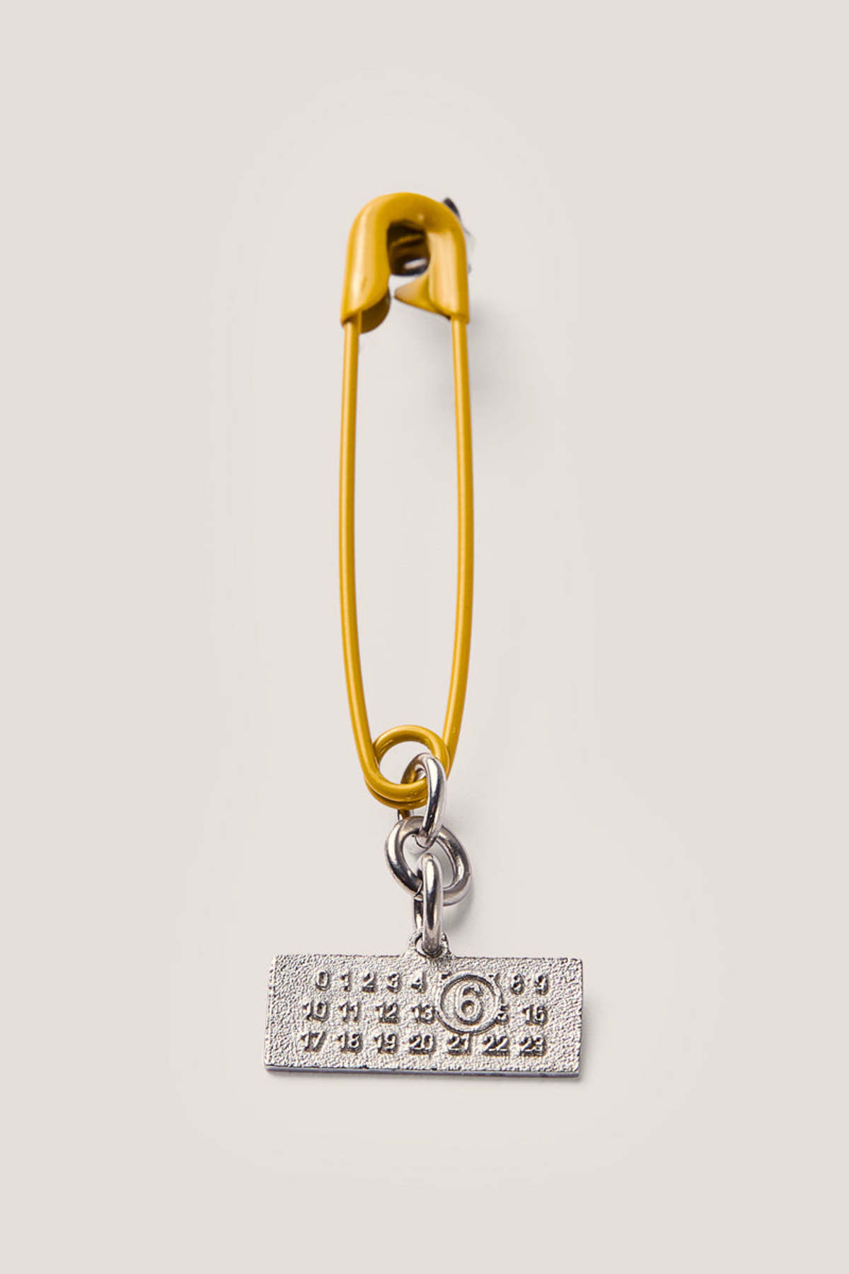 【関税＆送料込み】Mm6 Maison Margiela Silver Brass Earring Silver Brass earrings MM6 Maison Margiela