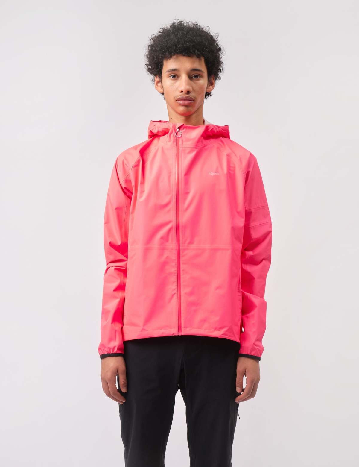Rapha Men's Commuter Jacket - High Vis Pink/Silver | Garmentory
