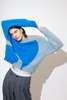 Untitled in Motion Folari Pullover - Sky Blue - Thumbnail 4