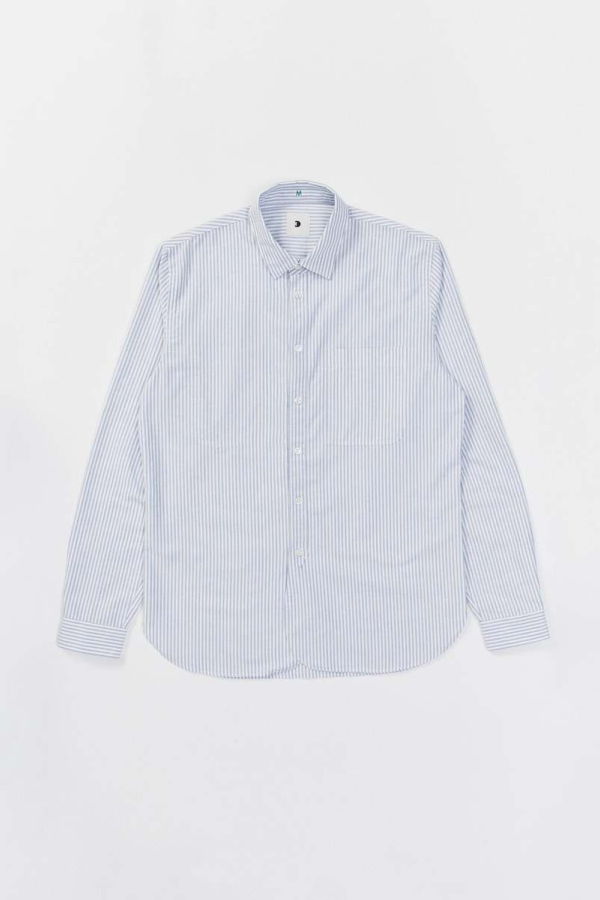 Delikatessen Farmer Shirt - Blue Stripe