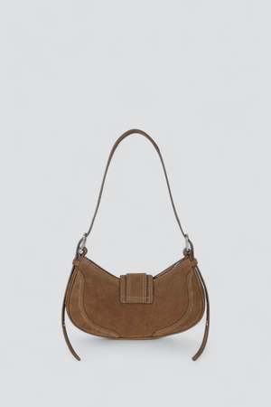 OSOI Nubuck Hobo Brocle Bag - Brown | Garmentory