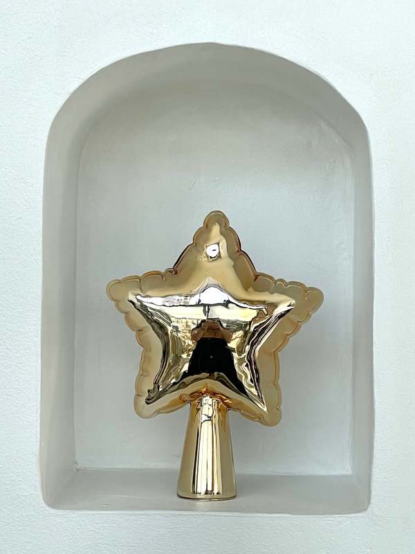 MYLAR STAR TREE TOPPER