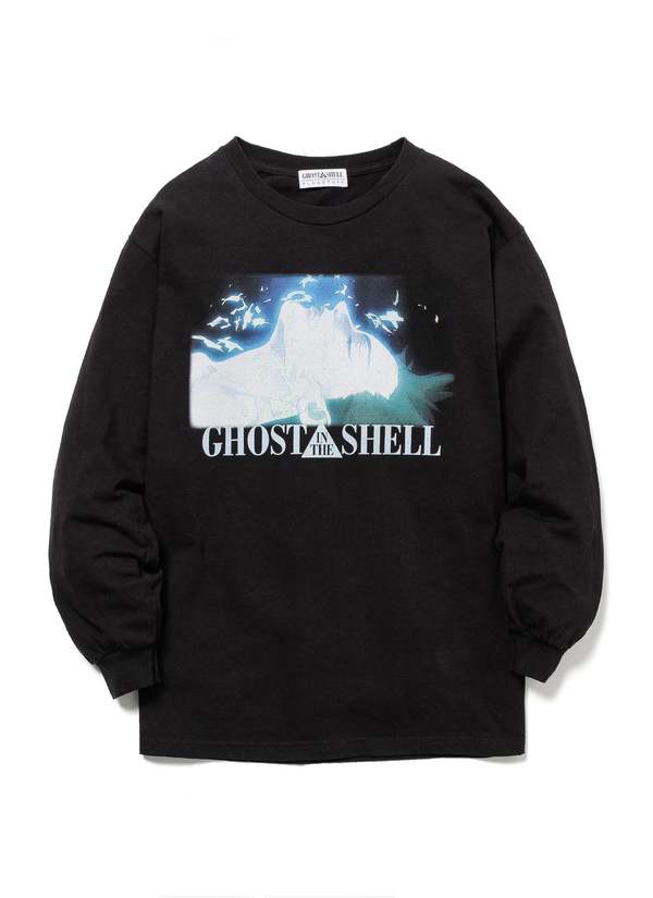 Flagstuff Kusanagi L/s T-shirt2 - Black