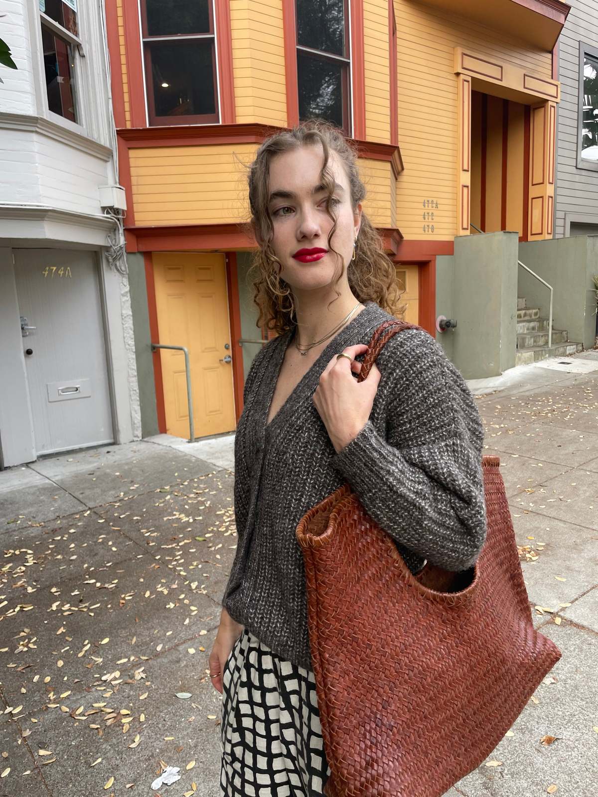 Happy French Gang Narmada Bag - Brown - Image 4 of 23