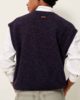 Sessun Fabinino Knit Vest - Ink Blue - Thumbnail 3
