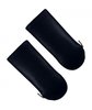 Aristide Lambskin / Fleece 1/2 Zip Mittens - Hunter/Kaki - Thumbnail 2