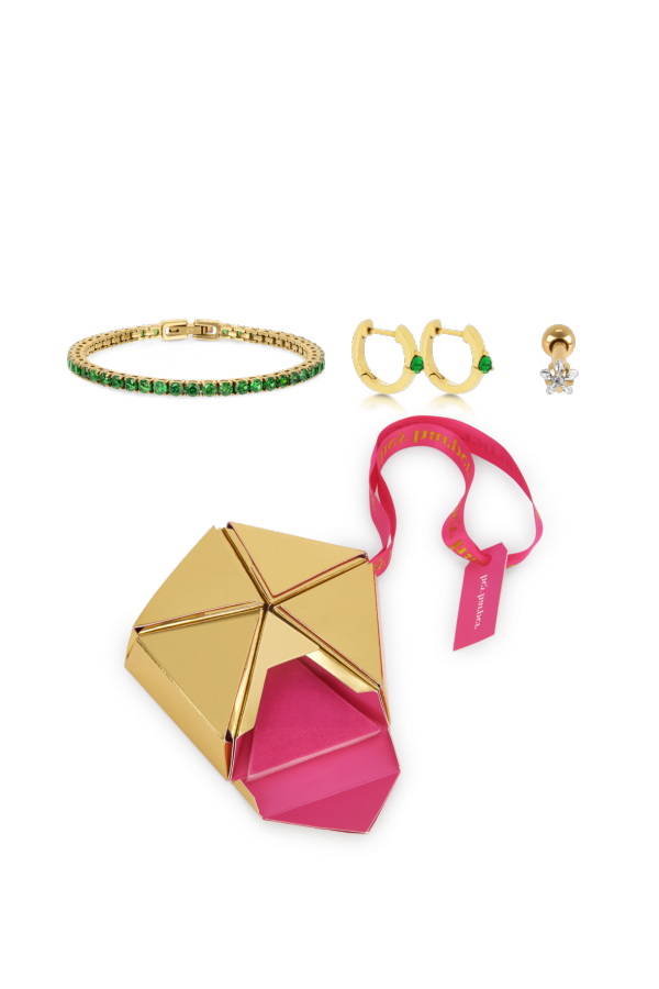 Hey Harper The Shimmer Jewelry Set - Gold