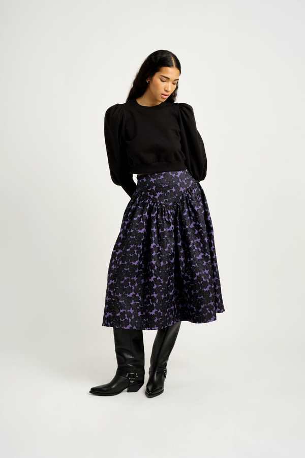 Eliza Faulkner Lana Fleece Sweater - Black Eliza Faulkner Lana Fleece Sweater - Black