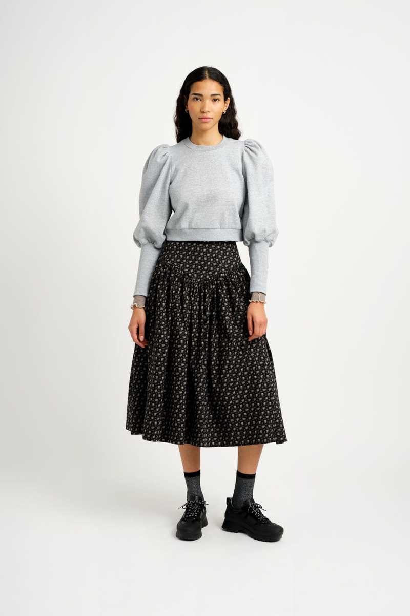 Eliza Faulkner Lana Fleece Sweater - Grey Eliza Faulkner Lana Fleece Sweater - Grey