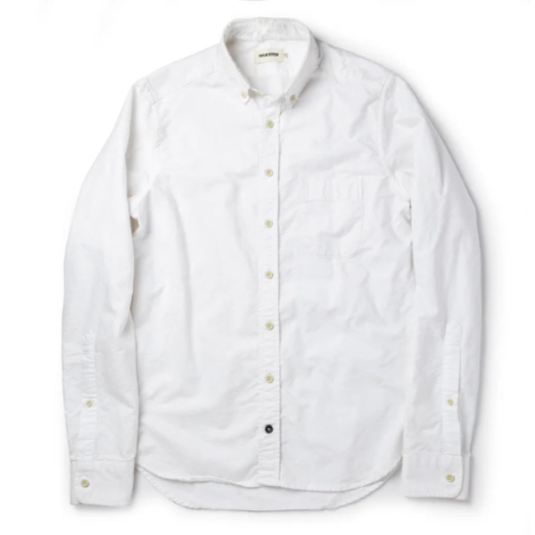 Taylor Stitch Jack Oxford Shirt - Everyday White