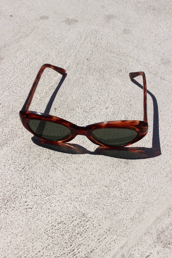 Found Vintage Oval Cat Eye Sunglasses Garmentory