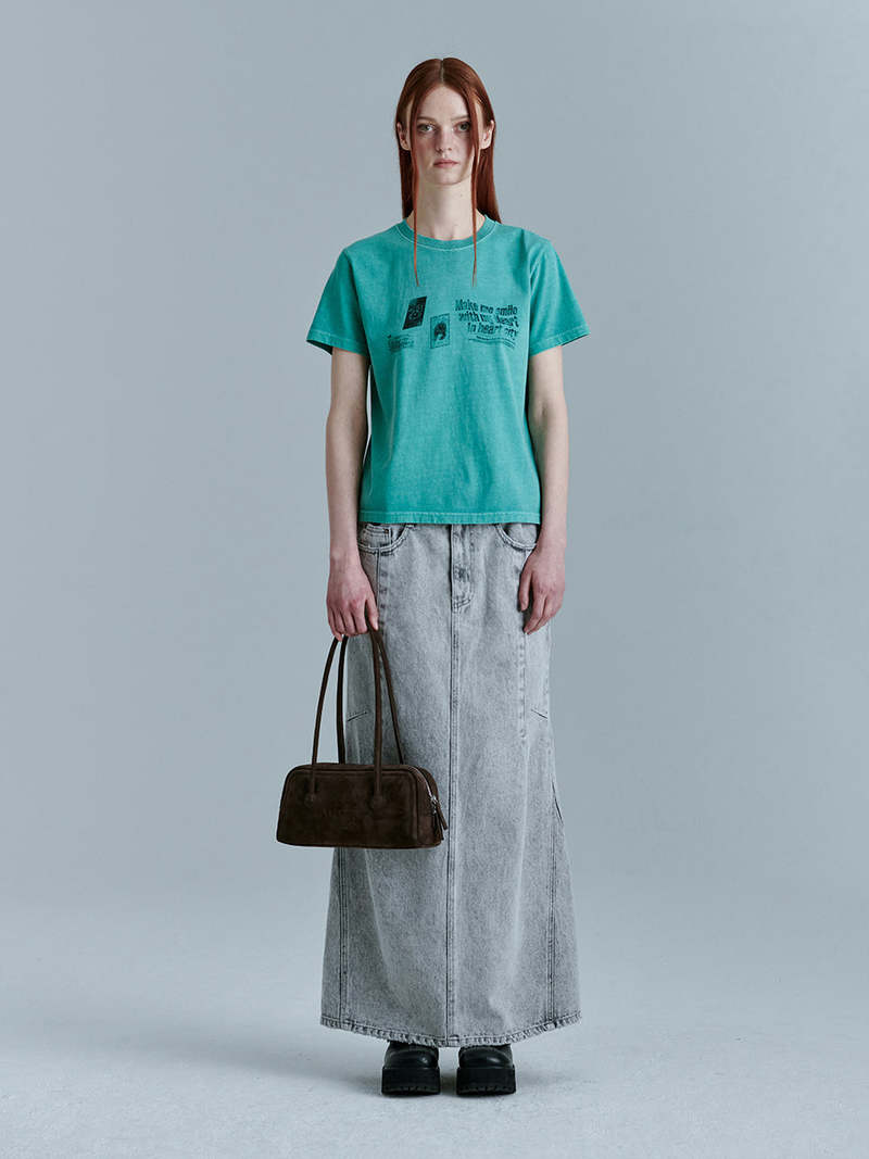 [Margesherwood] ☆/ SOFT BOSTON / hush nubuck Margesherwood rectangular soft Boston bag brown hush nubuck