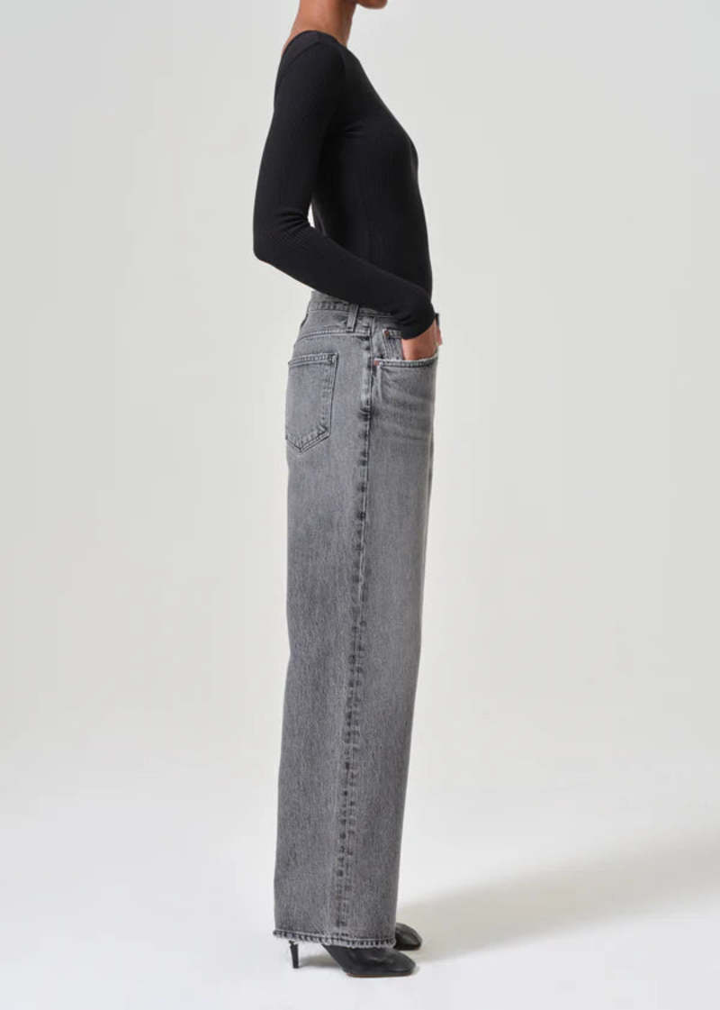 パンツ AGOLDE Women Straight Pants A9079C1346PIRT Grey AGOLDE-low slung baggy jeans-A9079C 1346 PIRT – Dope
