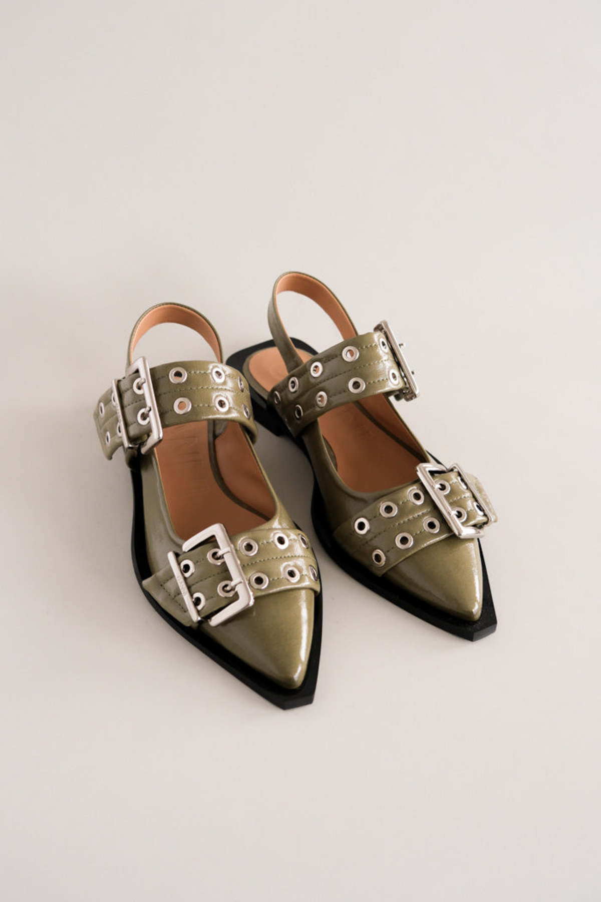 靴 GANNI Scrunchle Ballerina SugarPlum 38 靴 GANNI Scrunchle Ballerina SugarPlum 38 GANNI Women's