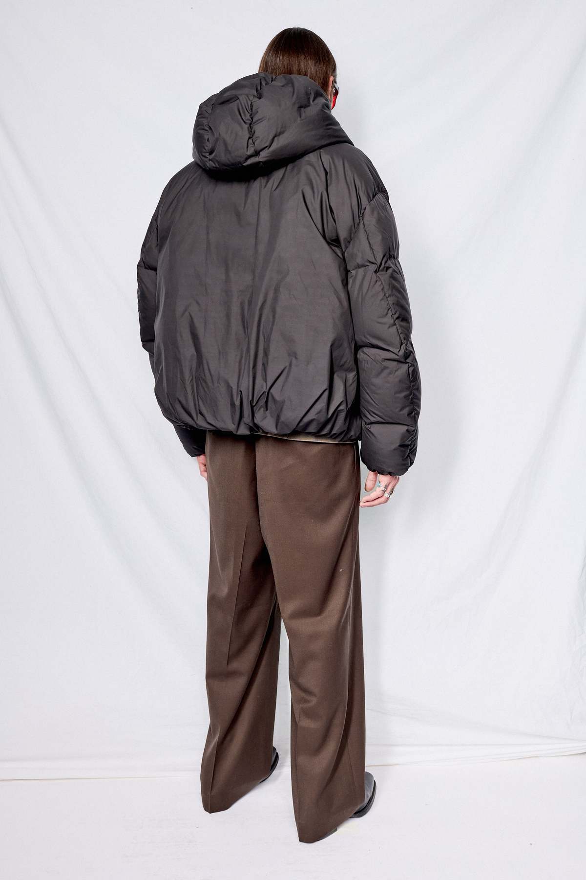 【AMOMENTO】24fw HOODED DOWN PUFFER AMOMENTO】24fw HOODED DOWN PUFFER