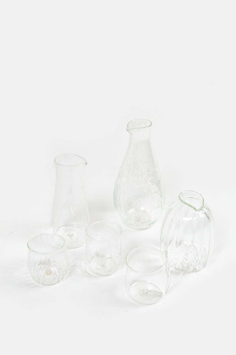 Lee Miltier Hand Blown Carafe