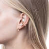 Hirotaka Bumble Bee Pearl Diamond Ear Cuff - Gold - Thumbnail 5