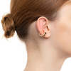 Hirotaka Onyx Chrome Diopside Ear Cuff - Gold - Thumbnail 1