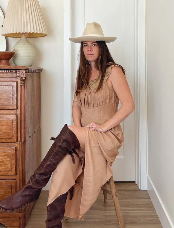 frye knee high lace up boots