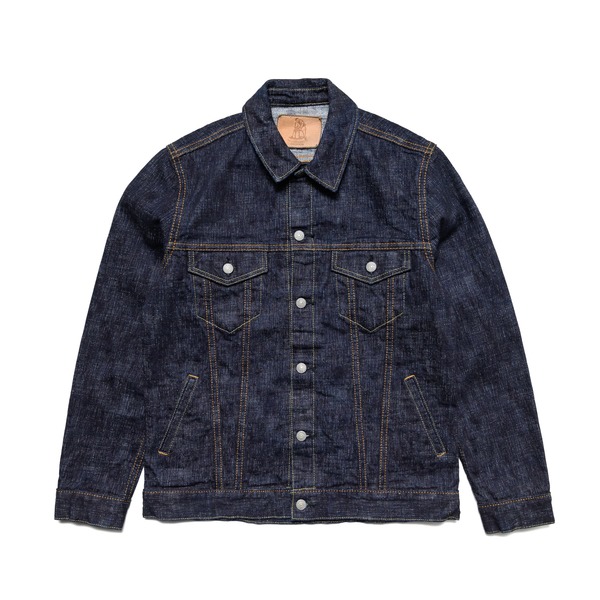 Pure Blue Japan Double Slub 16oz Type III Jacket