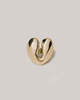 Annika Inez Open Heart Ring - Silver/Gold - Thumbnail 3