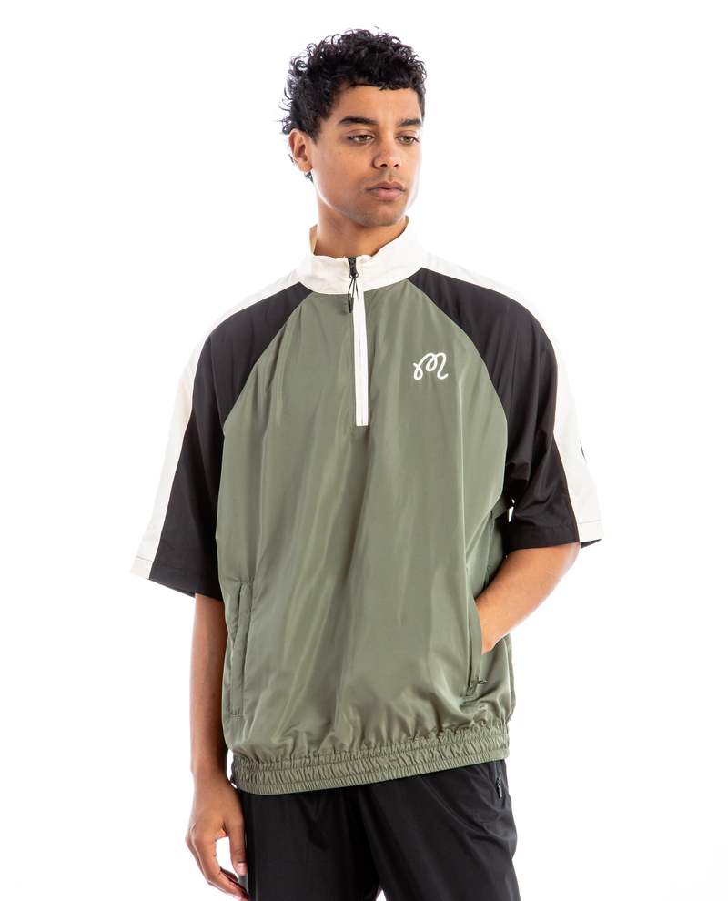 MALBON GOLF Apex Windshirt - Sage | Garmentory