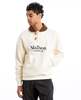 MALBON GOLF Flint Shawl Sweatshirt - Ivory - Thumbnail 2