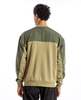 MALBON GOLF Gauge Henley Sweatshirt - Army - Thumbnail 4