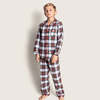 Kids Petite Plume Baby And Child Brushed Cotton Pyjama Set - Balmoral Tartan - Thumbnail 1