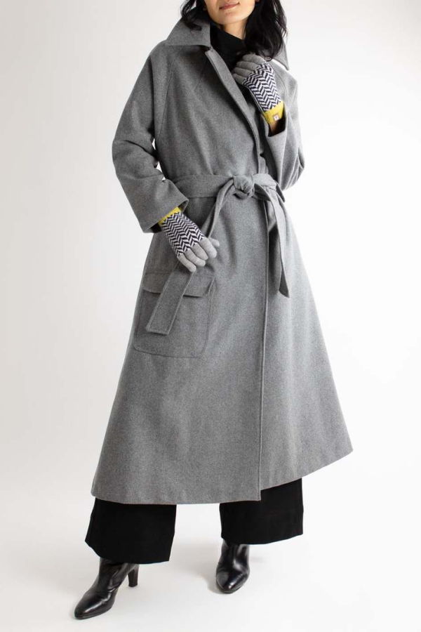 Meg Novio Coat - Grey