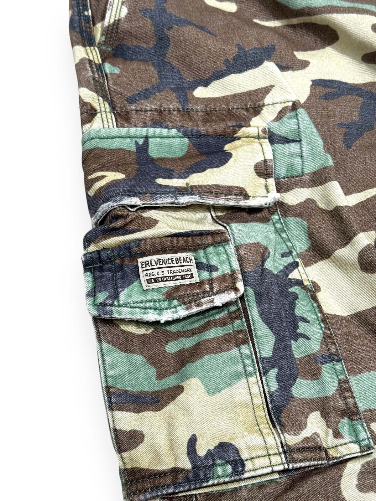 ERL Camo Cargo Pants - Green | Garmentory