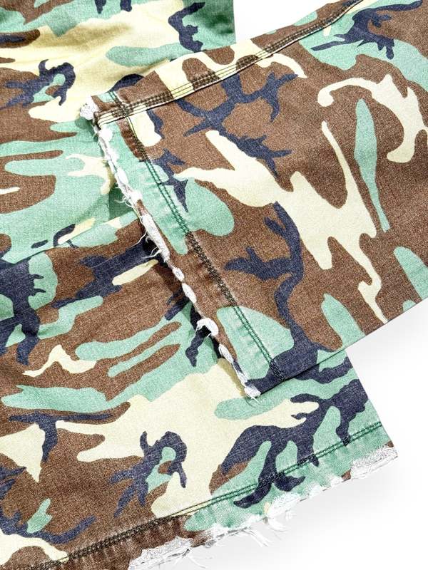 【M】 ERL CAMO CARGO PANTS WOVEN ERL Camo Cargo Pants in Khaki | SVD USA
