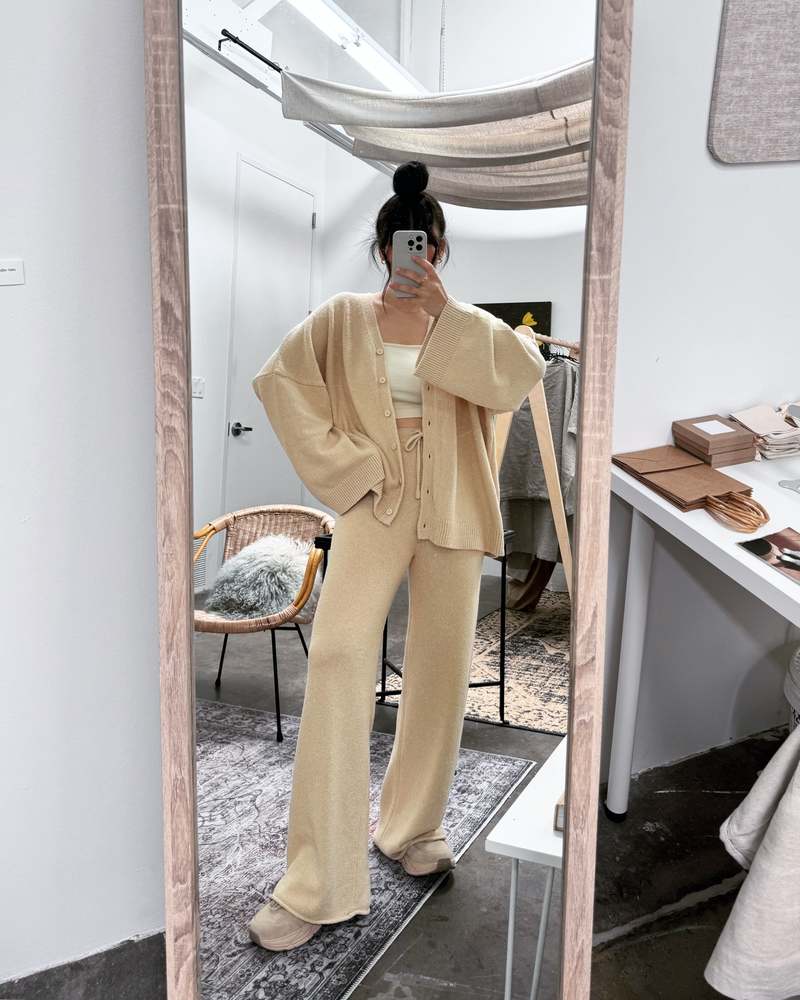 Bohme The Knit Trouser - Cream