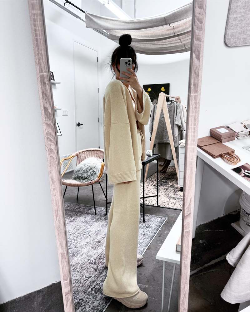 Bohme The Knit Trouser - Cream